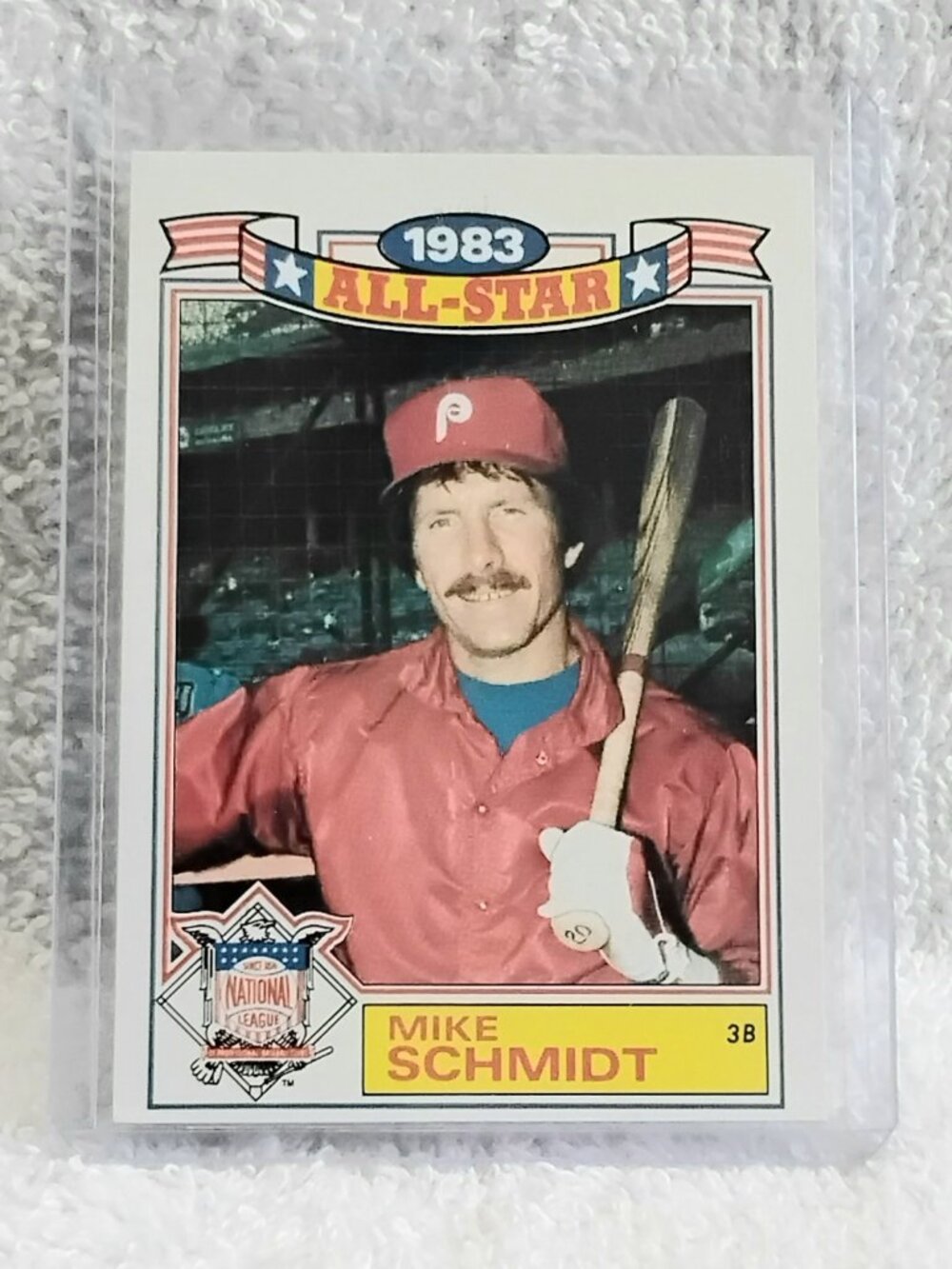 5/$20 Mint 1983 Topps Mike Schmidt All-Star Commemorative MLB Card 15!!